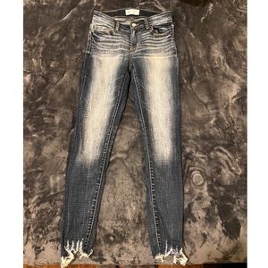 BKE Payton Ankle Skinny Cuffed Jeans